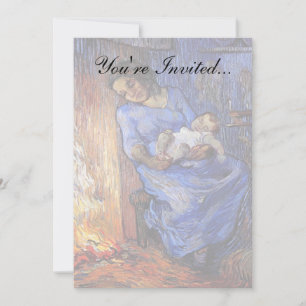 Vincent Van Gogh - Der Mann ist auf See in Fine Ar Einladung