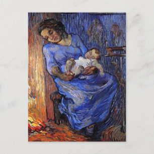 Vincent Van Gogh - Der Mann ist auf See in Fine Ar Postkarte