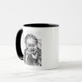 Vincent van Gogh | der Mann mit dem Rohr Tasse (Vorderseite Links)