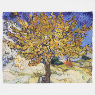 Vincent van Gogh - Der Maulbeerbaum Fleecedecke