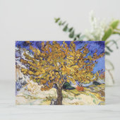 Vincent van Gogh - Der Mulberry-Baum Einladung (Stehend Vorderseite)