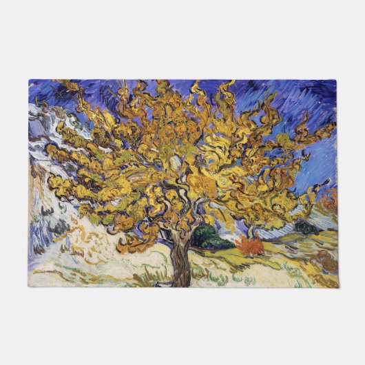 Vincent van Gogh - Der Mulberry-Baum Fußmatte (Vorderseite)