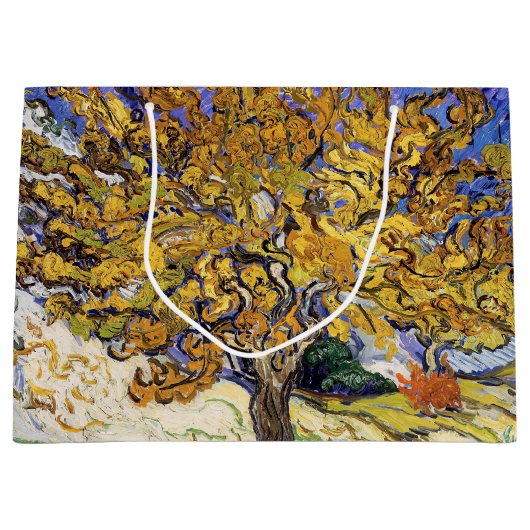 Vincent van Gogh - Der Mulberry-Baum Große Geschenktüte (Vorderseite)