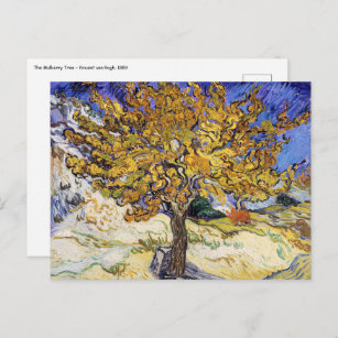 Vincent van Gogh - Der Mulberry-Baum Postkarte