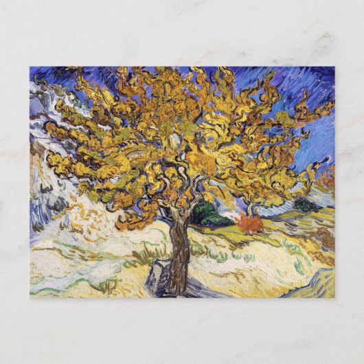 Vincent van Gogh - Der Mulberry-Baum Postkarte (Vorderseite)