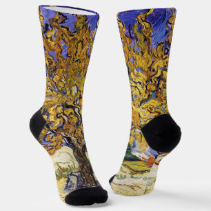 Vincent van Gogh - Der Mulberry-Baum Socken