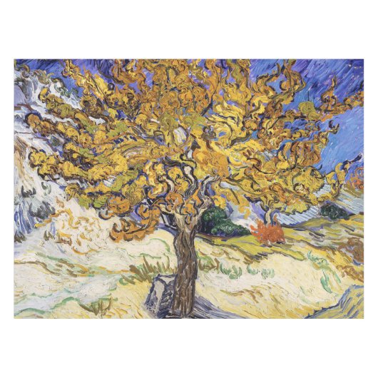Vincent van Gogh - Der Mulberry-Baum Tischdecke (Vorderseite (Horizontal))