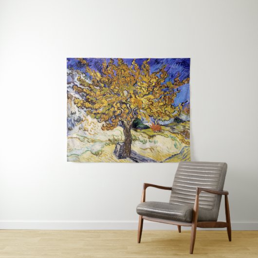 Vincent van Gogh - Der Mulberry-Baum Wandteppich (Beispiel (Horizontal))