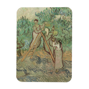 Vincent van Gogh der olivgrüne Obstgarten Magnet