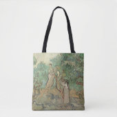 Vincent van Gogh | der olivgrüne Obstgarten Tasche (Vorderseite)