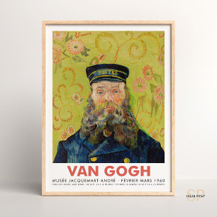 Vincent van Gogh Der Postbote Joseph Roulin Kunst Poster