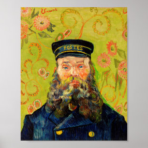 Vincent Van Gogh Der Postbote Joseph Roulin Poster