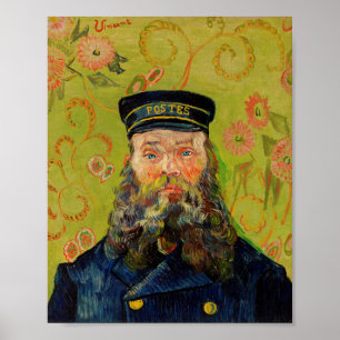 Vincent Van Gogh Der Postbote Kunst Poster
