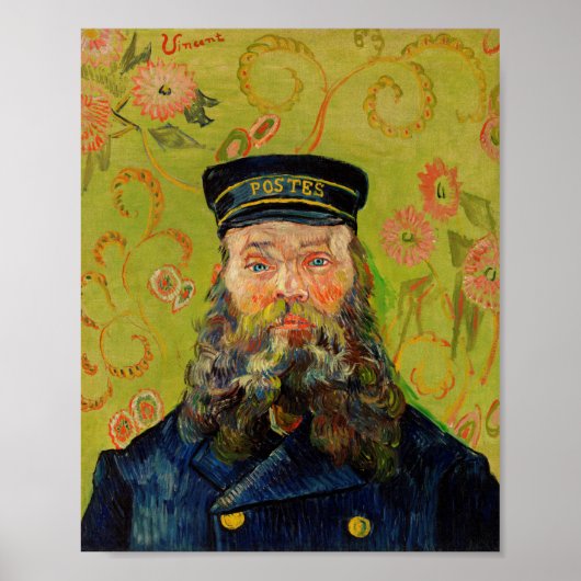 Vincent Van Gogh Der Postbote Kunst Poster (Vorne)