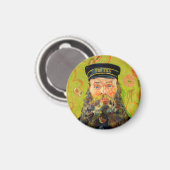 Vincent Van Gogh Der Postman Joseph Roulin Magnet (Vorderseite/Rückseite)