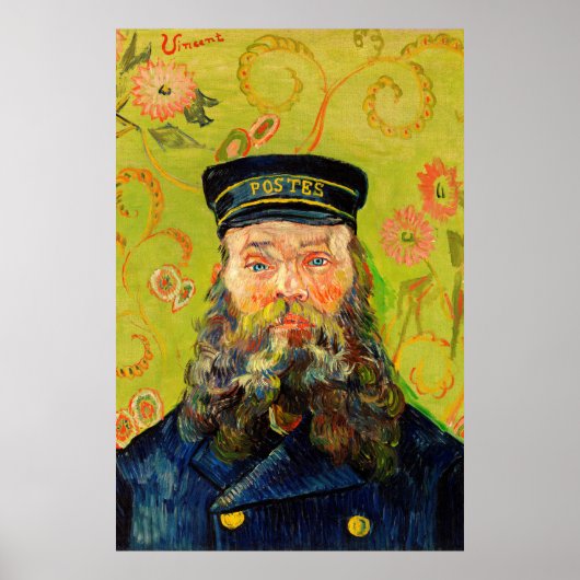 Vincent Van Gogh Der Postman Joseph Roulin Poster (Vorne)