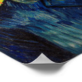 Vincent Van Gogh Der Postman Joseph Roulin Poster (Ecke)