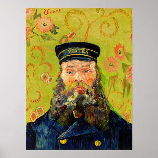 Vincent Van Gogh Der Postman Joseph Roulin Poster (Vorne)