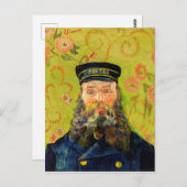 Vincent Van Gogh Der Postman Joseph Roulin Postkarte (Vorne/Hinten)