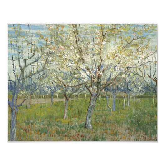 Vincent van Gogh - Der rosa Obstgarten Fotodruck (Vorne)