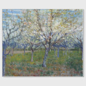Vincent van Gogh der rosa Obstgarten Geschenkpapier (Flach)