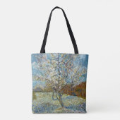Vincent van Gogh der rosa Pfirsich-Baum Tasche (Rückseite)