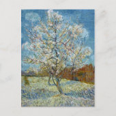 Vincent van Gogh Der rosa Pfirsichbaum Postkarte (Vorderseite)