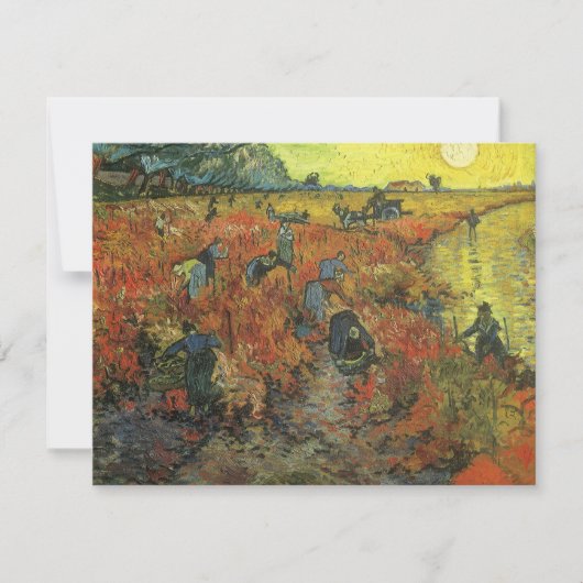 Vincent van Gogh - Der rote Weinberg (Vorderseite)