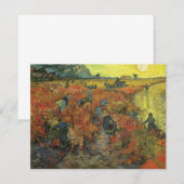 Vincent van Gogh - Der rote Weinberg (Vorne/Hinten)