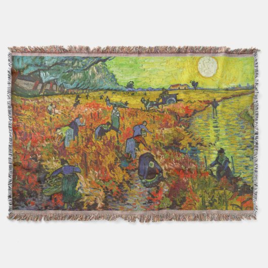 Vincent van Gogh - Der rote Weinberg Decke (Vorderseite)