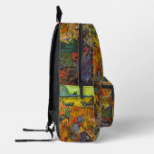 Vincent van Gogh - Der rote Weingarten Bedruckter Rucksack (Links)