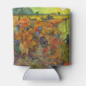 Vincent van Gogh - Der rote Weingarten Dosenkühler (Rückseite)