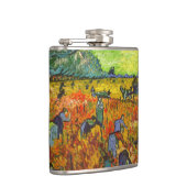 Vincent van Gogh - Der rote Weingarten Flachmann (Rechts)