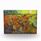 Vincent van Gogh - Der rote Weingarten Fotoblock (Vorderseite)