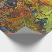 Vincent van Gogh - Der rote Weingarten Geschenkpapier (Ecke)