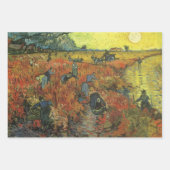 Vincent van Gogh - Der rote Weingarten Geschenkpapier Set (Vorderseite 3)