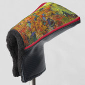 Vincent van Gogh - Der rote Weingarten Golf Headcover (3/4 Vorderseite)