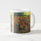 Vincent van Gogh - Der rote Weingarten Jumbo-Tasse (Vorderseite Rechts)