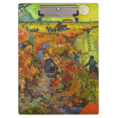 Vincent van Gogh - Der rote Weingarten Klemmbrett (Vorderseite)