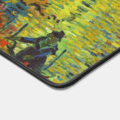 Vincent van Gogh - Der rote Weingarten Schreibtischunterlage (Ecke)
