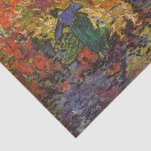 Vincent van Gogh - Der rote Weingarten Seidenpapier (Detail)