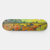 Vincent van Gogh - Der rote Weingarten Skateboard (Horizontal)