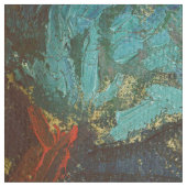 Vincent van Gogh - Der rote Weingarten Stoff (Nahaufnahme)