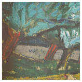 Vincent van Gogh - Der rote Weingarten Stoff (Muster)