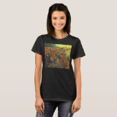 Vincent van Gogh - Der rote Weingarten T-Shirt (Vorne ganz)