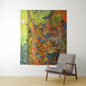 Vincent van Gogh - Der rote Weingarten Wandteppich (Beispiel)