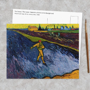 Vincent van Gogh - Der Sämann: Außenbezirke von Ar Postkarte