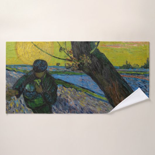 Vincent van Gogh - Der Sämann Badhandtuch Set (Badehandtuch)