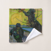 Vincent van Gogh - Der Sämann Badhandtuch Set (Waschlappen)