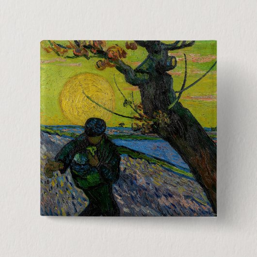 Vincent van Gogh - Der Sämann Button (Vorderseite)